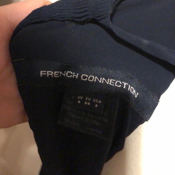 French connection Navy blue maxi dress - Picture 3 of 3